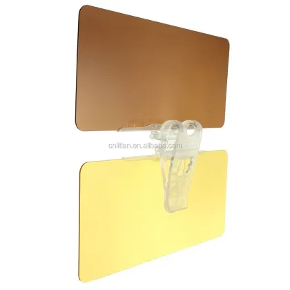 Car Sun Visor and Glare Mirror for Sunscreen