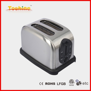 2013 hot 2 slice stainless toaster