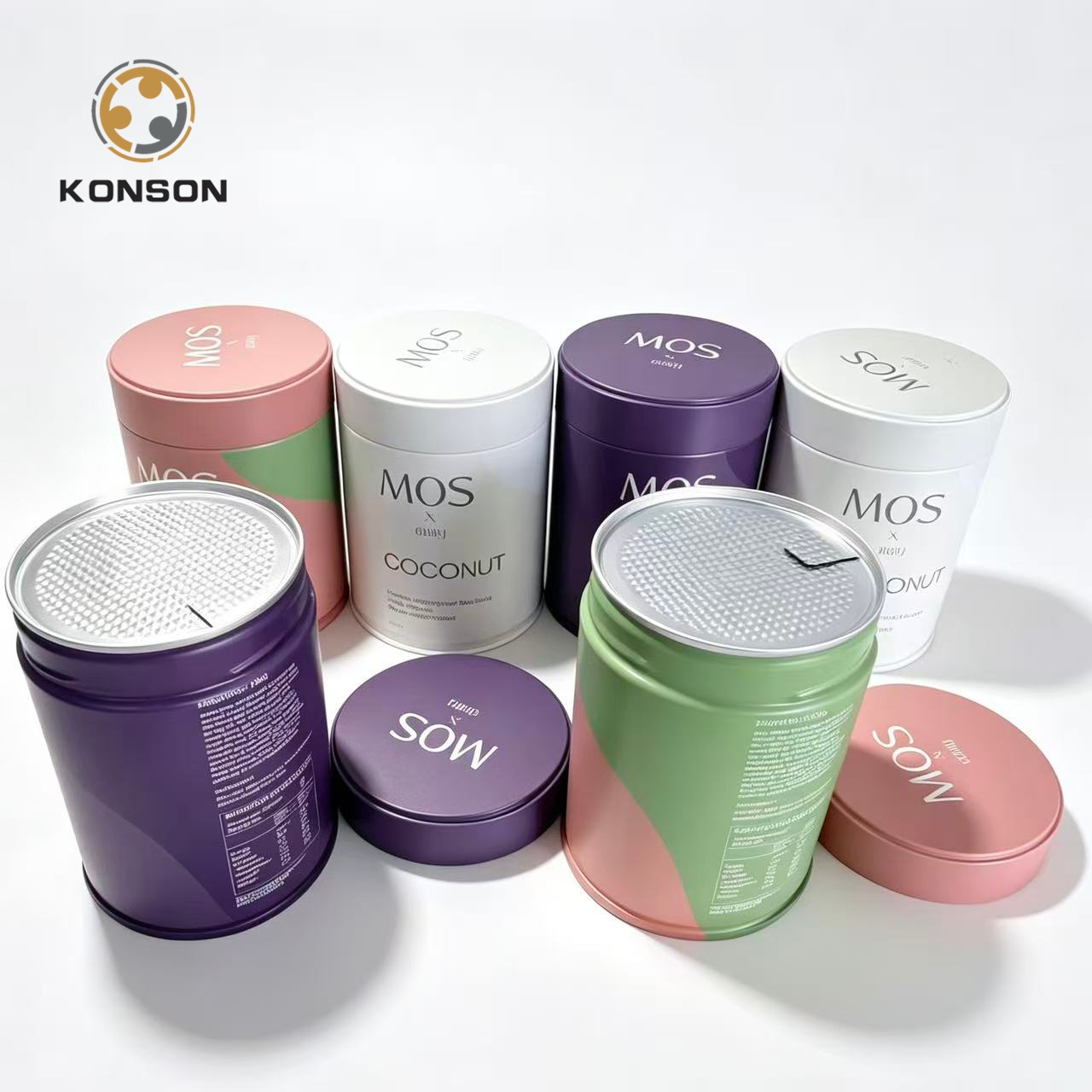 tea tin cans