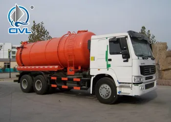 10 Wheels 20 CBM Sewage Suction Truck