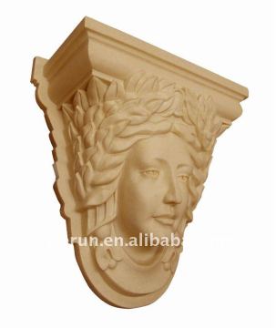 2011 fairy-design decorative hand carved corbel