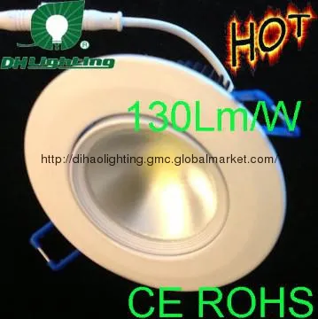 Long lifespan led suspended ceiling light 5W 130LM/W