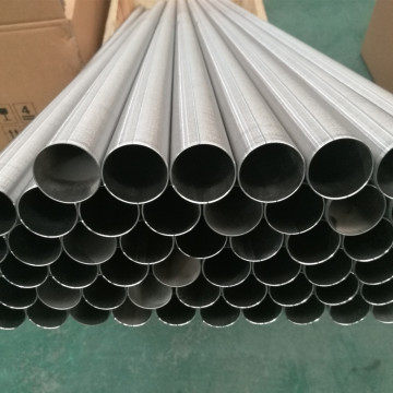 High toughness seamless titanium tube.