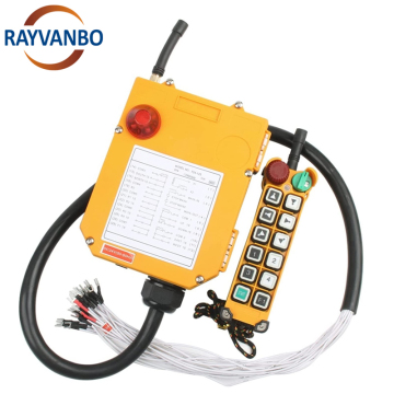 High-Quality F24-12D Push Button Wireless Remote Control for Hoist: Durability and Performance