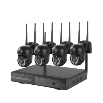 3MP PTZ Network Camera Wireless WiFi NVR Kit - Smart Home Security System