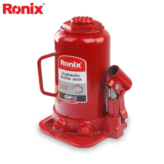 Ronix Hot Sale 20T Hydraulic Bottle Jack Car Lifting Jack With Heavy Duty Model RH-4906