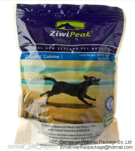 Cat food/dog food packaging material