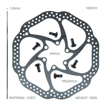 ZOOM HB-875 MTB Oil Rotor Caliper - Black Red Hydraulic Brakes for Bikes