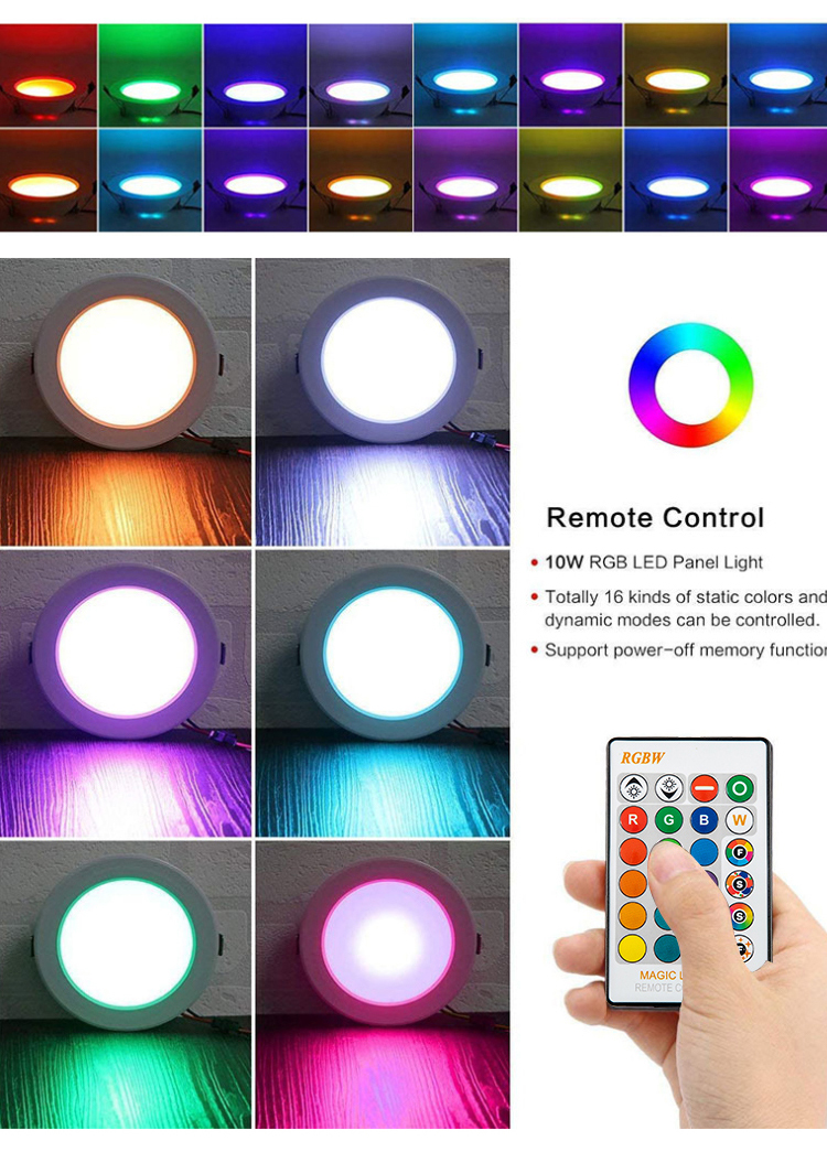 Fxpot Smart Led Downlight: Commercial Remote Control, Cct Adjustable ...