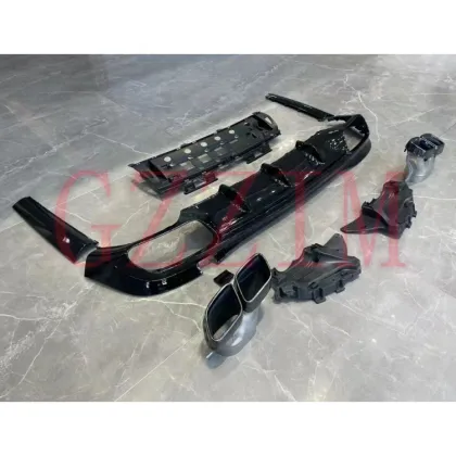 S-class S63 W223 2021+ rear lip kit