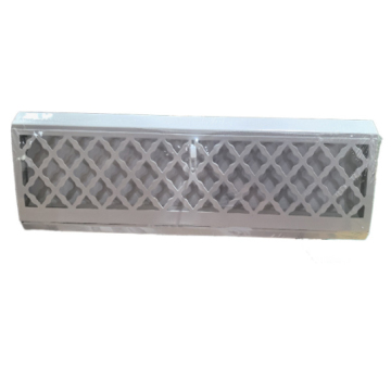 15 \ "Side Corner Baseboard Return Air Kühlergrill: Einstellbare glatte Luftversorgungsdiffusorin und Registrieren Sie die Luftentlüftungsabdeckung