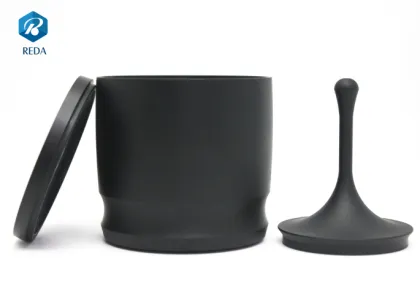 Aluminum coffee powder funnel portafilter dosing funnel