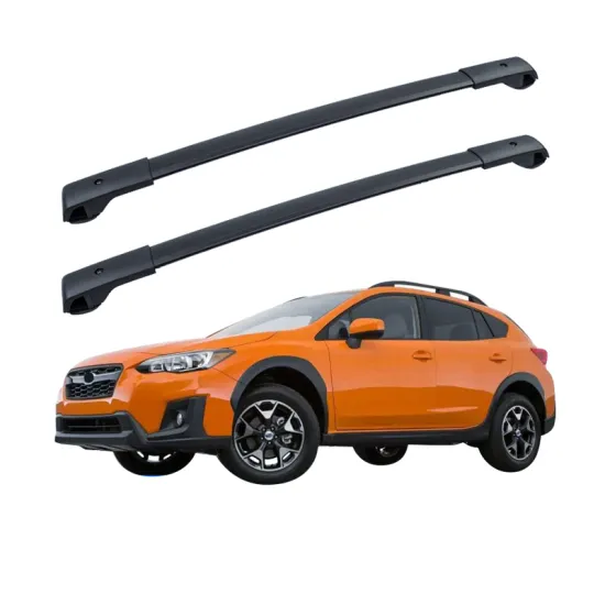 Aluminium Black Car Roof Rack Cross Bars for Subaru Crosstrek 2018-2021