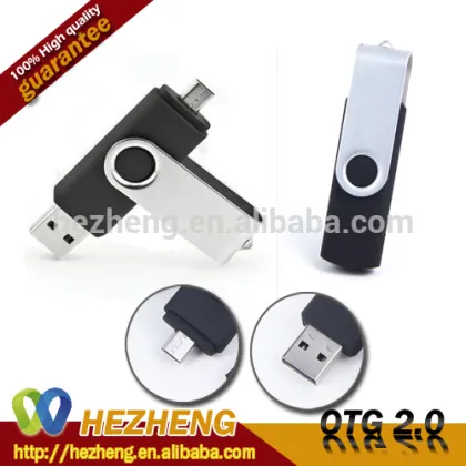 High Quality Cheap Price Gurantee Colourful Swivel OTG USB Memory Stick 32GB For Samsung