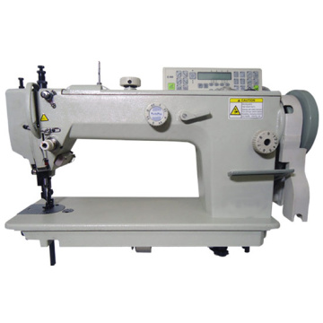 Single Needle Top and Bottom Feed Heavy Duty Lockstitch Sewing Machine