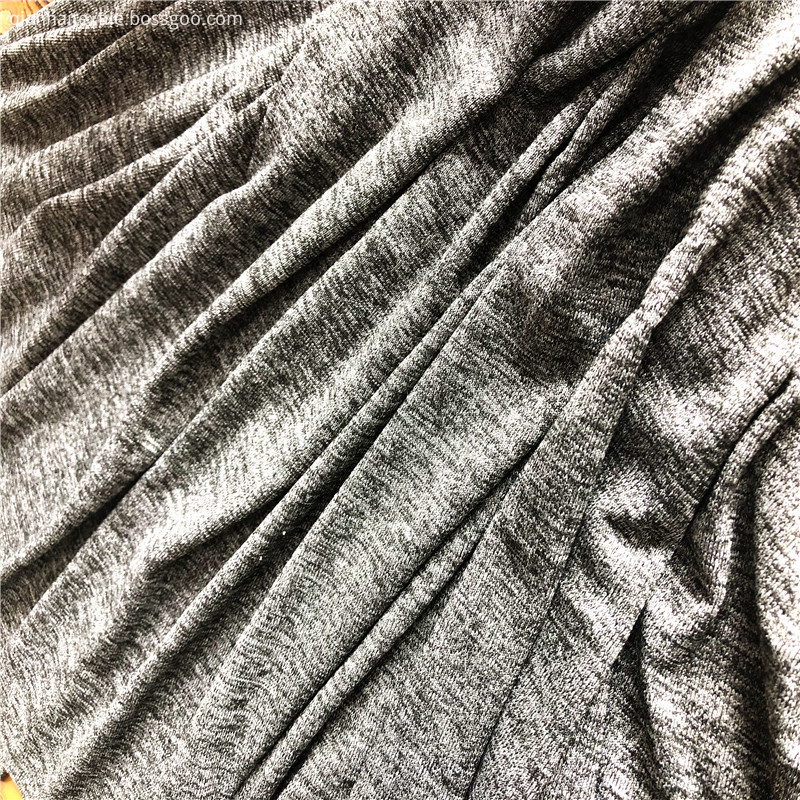 new arrival poly strentch slub knit