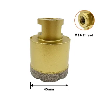 Diamond Core Drill Bit Vacuum Brazed Hole Saw for Reinforced Concrete Marble Granite Core Bits

**Title:** Vacuum Brazed Diamond Core Drill Bit for Concrete, Marble & Granite