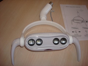 LED Dental Lamp with Sensor and Manual Control