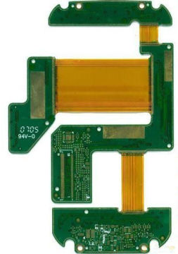 Custom Fr4 / Polyimide 1 Oz Flexible Pcb Board Hasl ( Lf ) Gold Plating