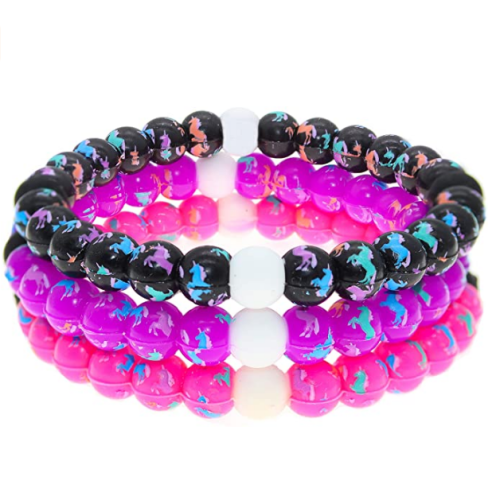 Bracelet à bulle de silicone de lainsserie mignon personnalisée