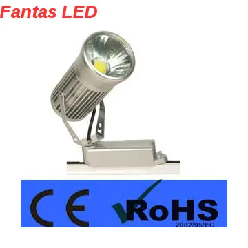 Indoor silver discount track lighting cob 30w