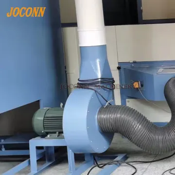 Polyester Carding Machine with Fiber Filling Fan and Air Blower for Cotton Opening