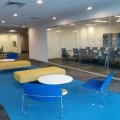 Cadeira lounge estofada estilo moderno dos EUA