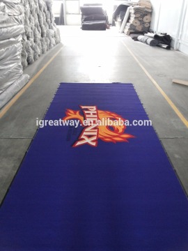 Needle punched printing custom logo carpet