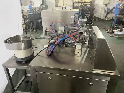 Automatic Stable 502 Adhesive Super Glue Filling Capping Machine