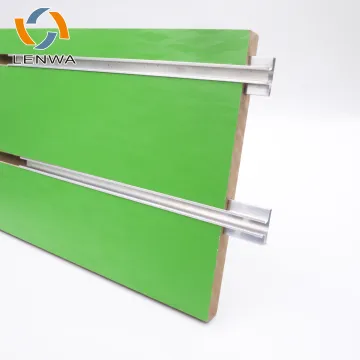 LENWA ALUMINIUM Manufacturer: Aluminum Slatwall Inserts for Hanging Panels