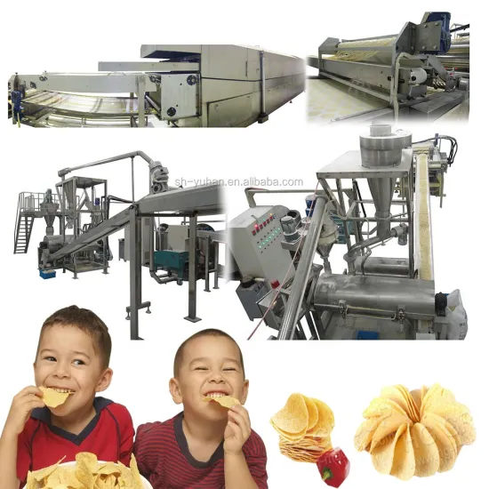 Customized Plant Design Service for Fried Potato Chips Making Machines and Compound Potato Chips Production Lines