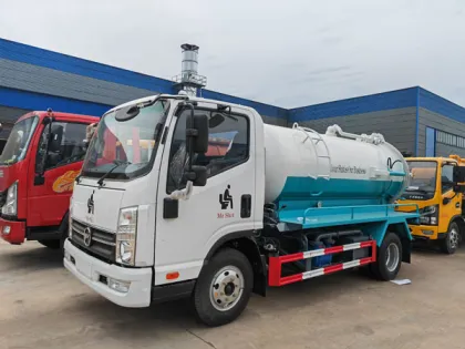 Kama 5000 Liter 5cbm Vacuum Sewage Sewer Cleaning Truck