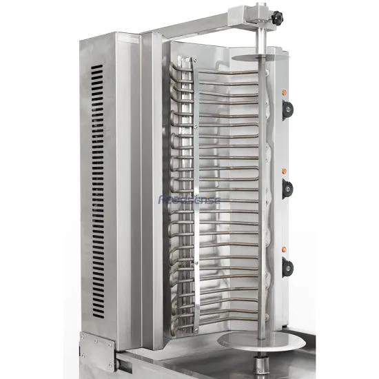 Commercial Stainless Steel Electric Shawarma Broiler Grill Machine Vertical Kebab Roaster Middle East Rotisserie Equipment