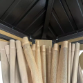 Gazebo Aluminium Tahan Lama dengan Bahagian Keras Tersuai dan Jaring