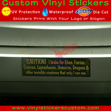 Stonedoing S20 custom bumper stickers for cars