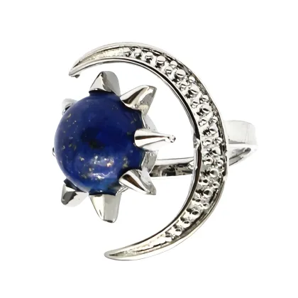 Wholesale Fashionable Lapis Lazuli Promise Rings for Women - Hot Sale Jewelry