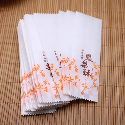 Pineapple Cake Packaging: Sealed Pastry and Baking Paper Bags