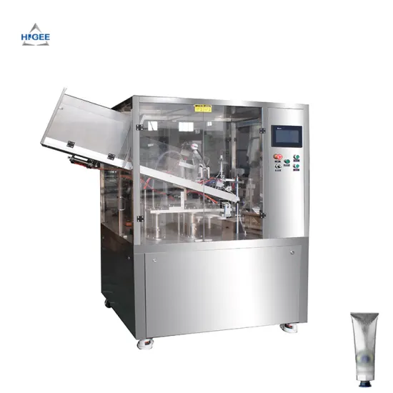 Automatic Tube Filling Machine for Gels, Lotions, and Creams