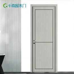 Bedroom door solid wooden door indoor