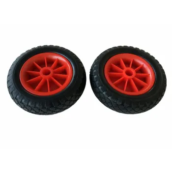 YONK 10" Solid Beach Cart Wheels for Kayak Cart