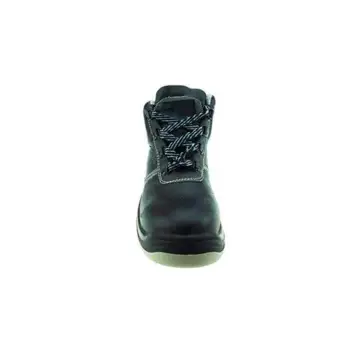 Middle cut multi-functional pu injection safety shoes