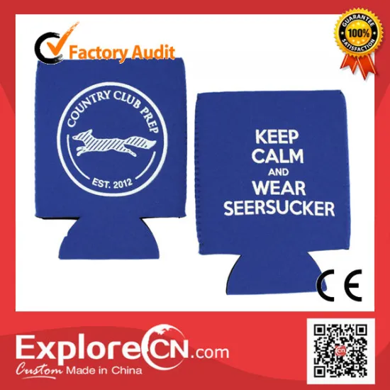 Customized neoprene beer cooler