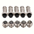 4-Pin Male Female Thread GX12 Aviation Plug Connector