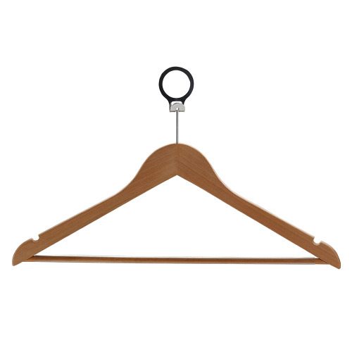 Benutzerdefinierte Logo einzigartige Kleidung aus Holz Kleiderbügel