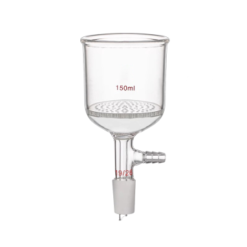 Fabrik Großhandel mit hoher temperaturfestem Borosilikat -Glas Vakuum -Saugfiltertrichter - 150 ml Boro 3.3 Glas