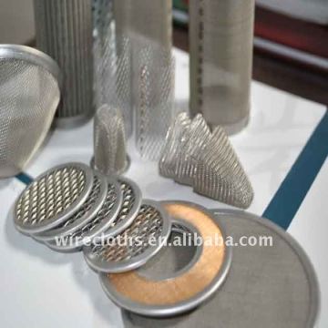 sus 304/316L stainless steel wire mesh disc