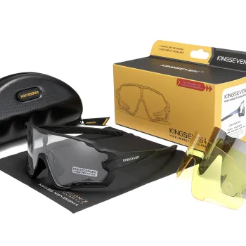 KINGSEVEN 2024 New Sport Bike Sunglasses Polarized for Men and Women