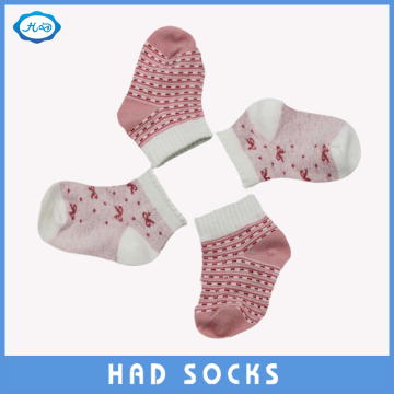 Pink Series baby cotton socks