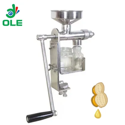 Mini Home Use Peanut Sunflower Seed Oil Press Machine
