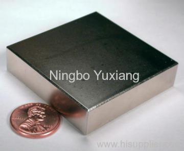 Sintered Ndfeb Block Permanent Magnet 